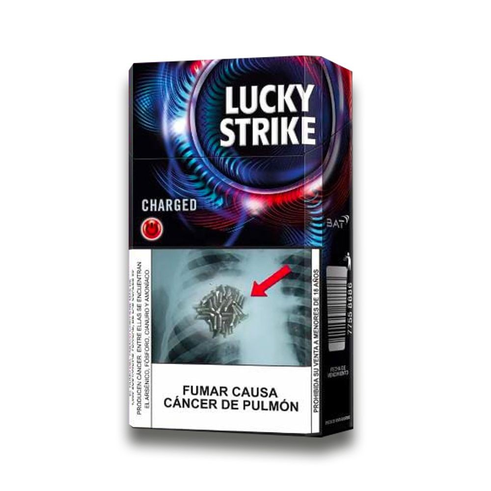 CIGARRO LUCKY STRIKE CHARGED 10 UNI